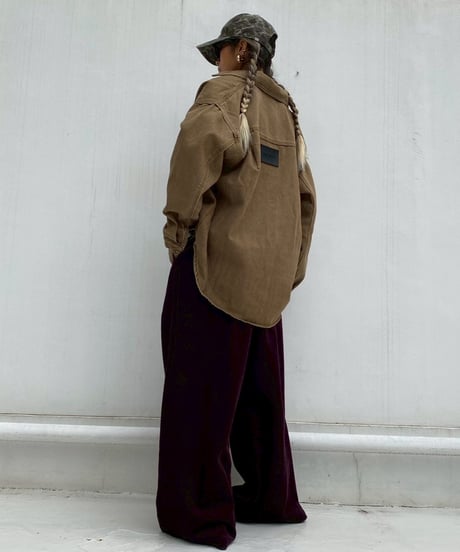 denim shirt jc「bronze」#50859