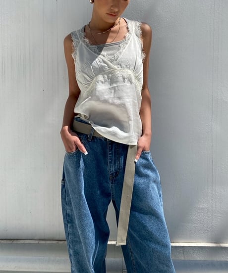 lace camisole「satin」#8816
