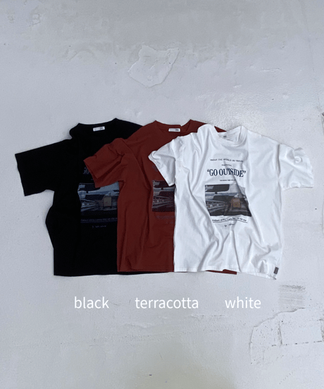 oversized T「GO OUTSIDE」#3606