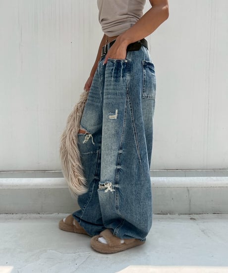 damage denim pt「ripped barrel」#9212