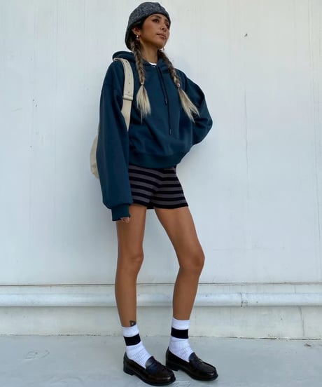 cropped hoodie「basic mood」#3935512（裏起毛）
