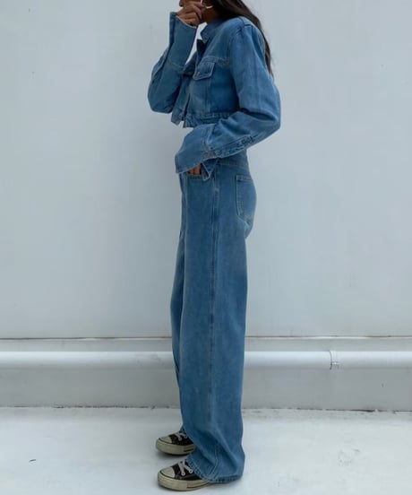 denim set up「spring」#8801
