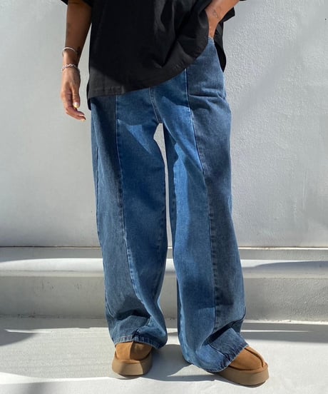 wide denim pt「docking」 #3621