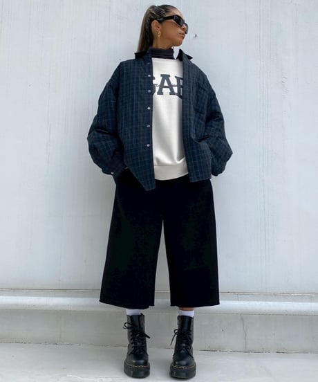 冬物非公開oversized jc「cool check」#99235510
