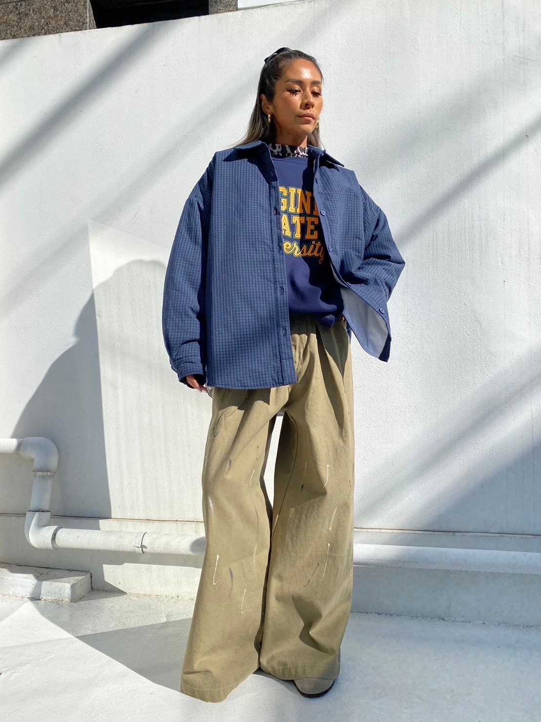 パンツ philme tuck wide pants linen tuck wide pants | philme