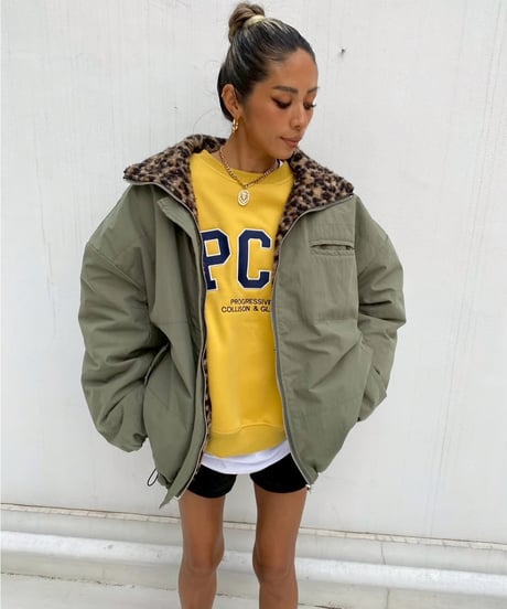 oversized sw「PCG」#6658511（裏起毛）