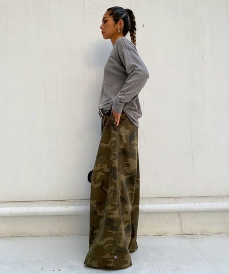 baggy pt「camo barrel」#591511（ベルト付き）
