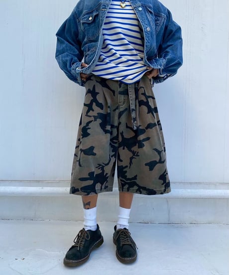 half pt「camo belt」#011511