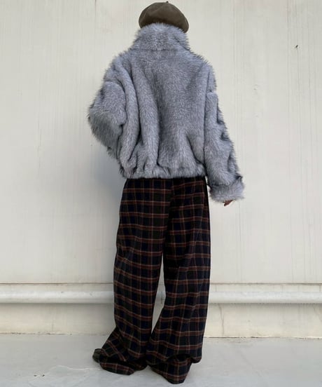2way coat「fur leather」#251063511（リバーシブル）