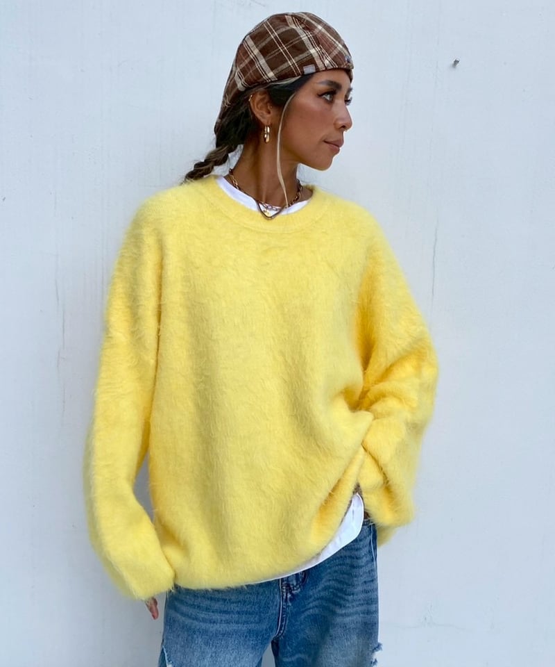 shaggy knit「haily」#8000659 | tablethotel-sūdo