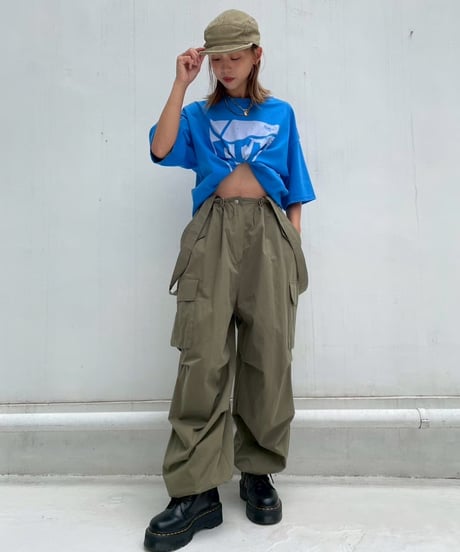 wide tee「DEN」#8386