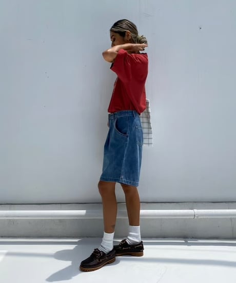 denim half pt「tack」#8580