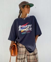 oversized T「running club」#203259