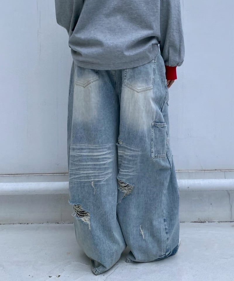 baggy denim「full damage」#56225601 | tablethotel