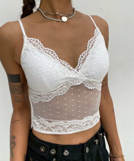 lace cami「dot」#68808763