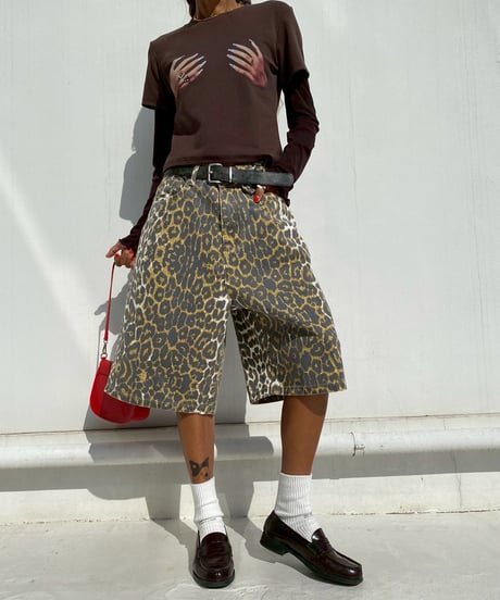 leopard half pt「waist belt」#601618