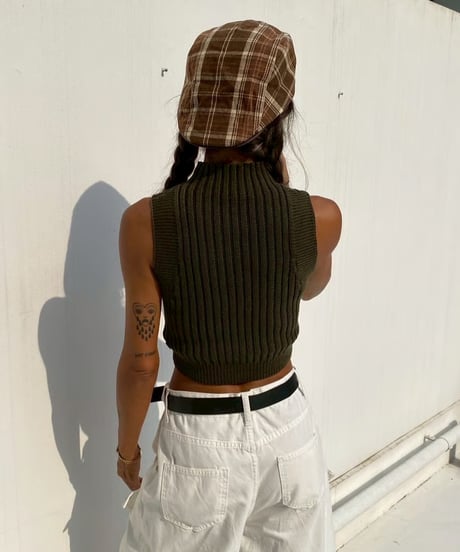 knit tank「shrink」#2576858