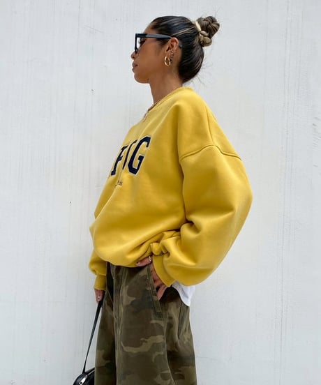 oversized sw「PCG」#6658511（裏起毛）
