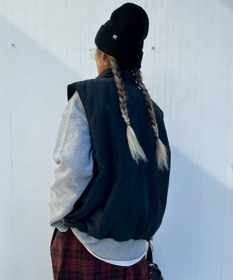 padded vest「high neck」#1812510