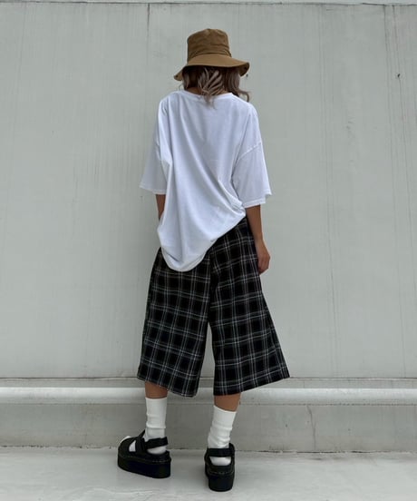 【¥6,800→¥4,800】oversized shorts 「baggy checkers」#3126