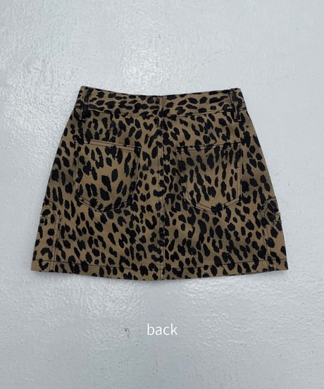 leopard mini sk「growl」(ベルト付)#50118