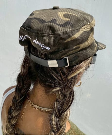 flat top cap「AS」#2508-1/7