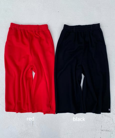 half sw pt「long shorts」#3048510(裏起毛／ベルト付き)