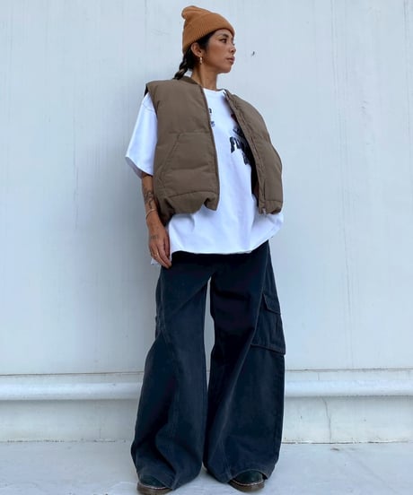 冬物非公開padded vest「puff」#6712510
