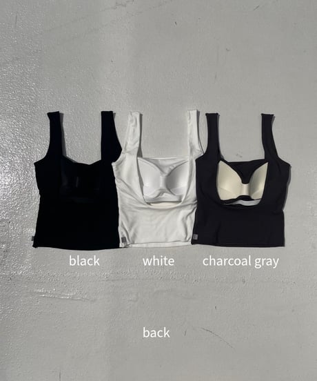 back open tank「U」#037