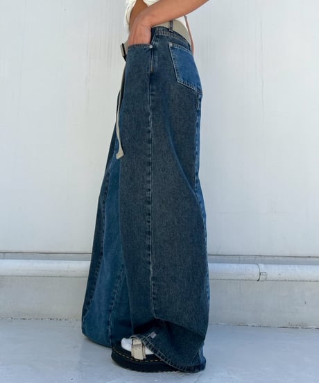 wide denim pt「docking」 #3621