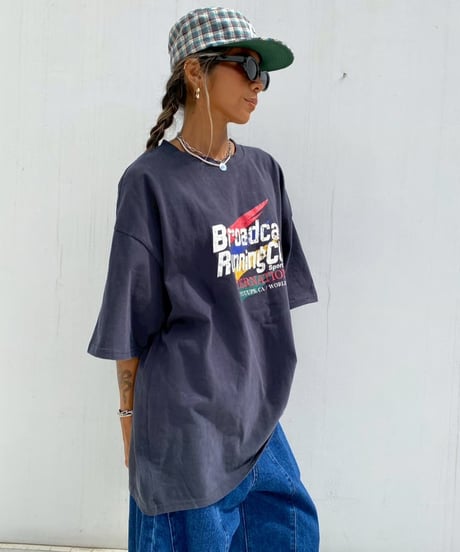 oversized T「running club」#203259