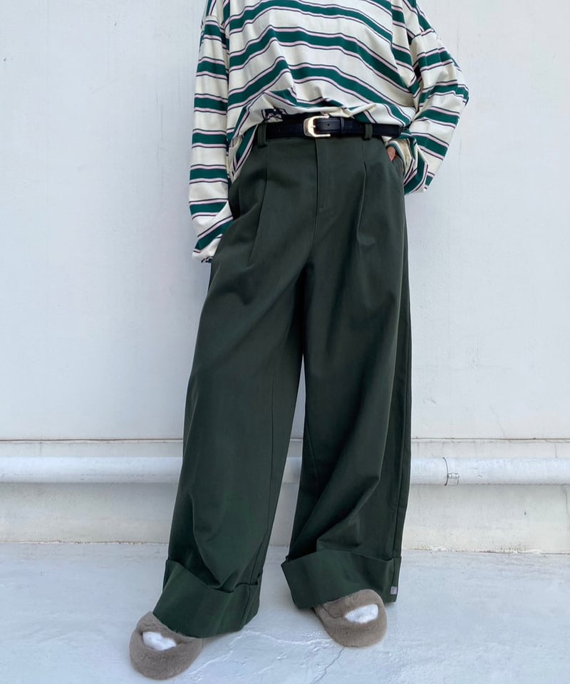 super wide pt「with belt」#31106 | tablethotel-sūdo