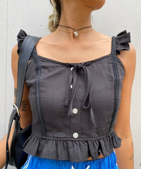 flill tanktop「back gather」#4210061721