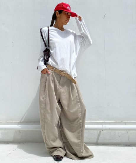 tuck barrel pt「volume」#39664(ベルト付き)