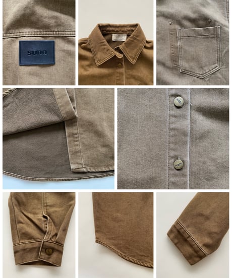 denim shirt jc「bronze」#50859