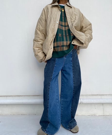 wide denim pt「docking」 #3621