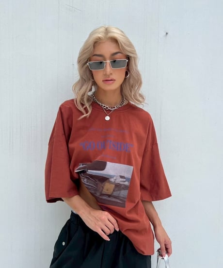 oversized T「GO OUTSIDE」#3606