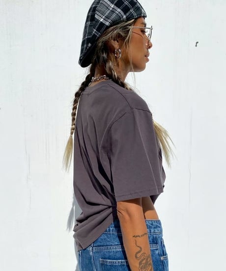 washed T「8」#200858
