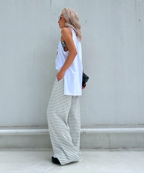 drop armhole tank「WONDERFUL」#11889