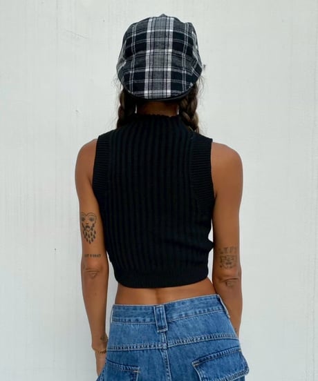 knit tank「shrink」#2576858