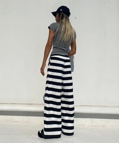 【¥7,300→¥5,800】border wide pt「flare」#6660