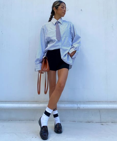 stripe shirt「with tie」#3675512