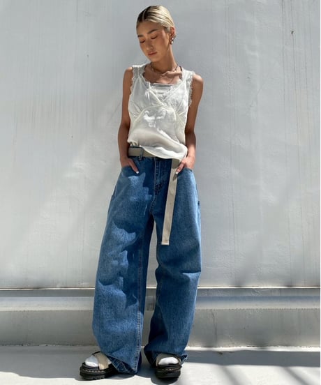 denim tapered pt「pocket」#68053