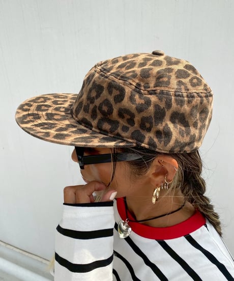 flat top cap「pattern」#2508-5/7