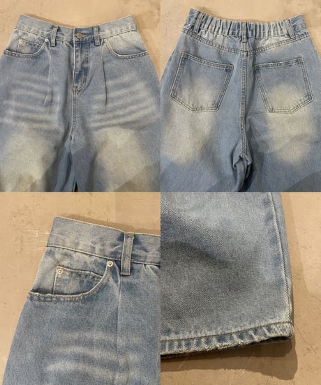 tuck denim pt「strat」#21299
