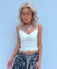 【¥5,300→¥5,100】lacy camisole「corset」 #3519