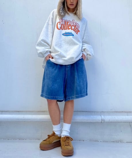 denim half pt「tack」#8580