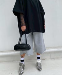 half sw pt「long shorts」#3048510(裏起毛／ベルト付き)