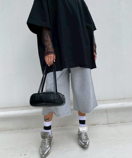 half sw pt「long shorts」#3048510(裏起毛／ベルト付き)