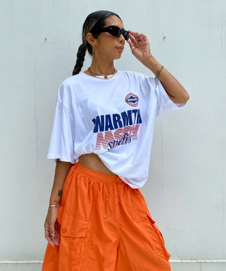 wide tee「WARMTH」#2606064